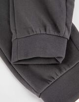 Joggingbroek - Tunnelkoord op taillehoogte - donkergrijs