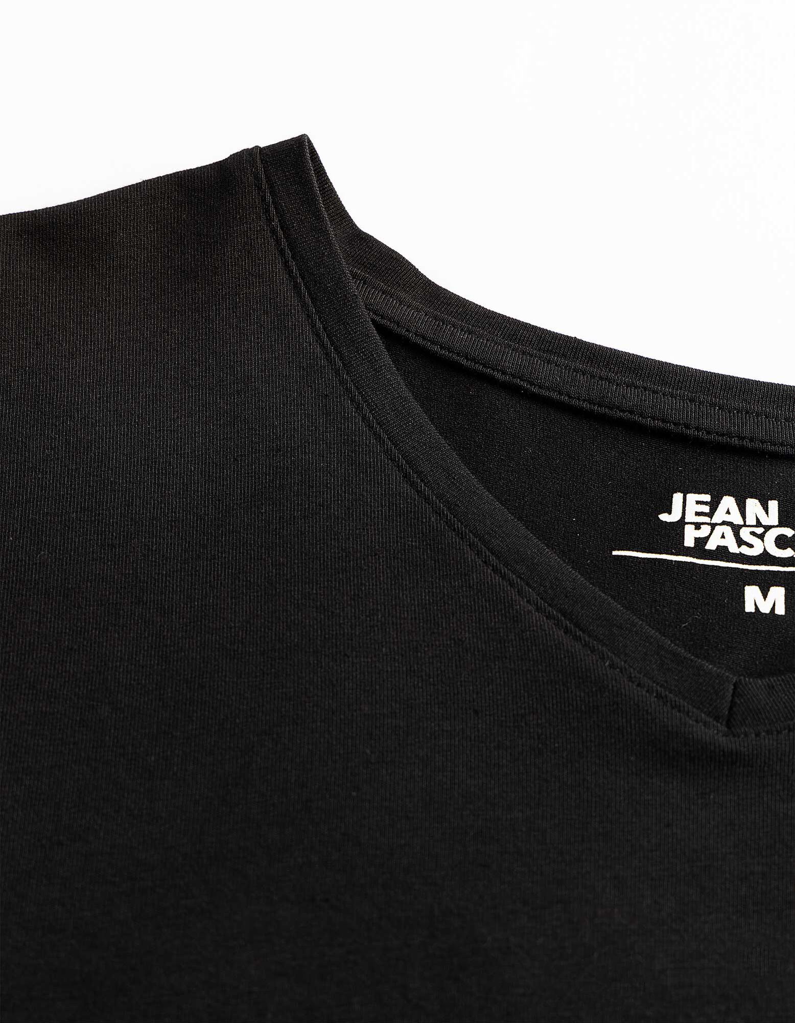 T-Shirt - Slim Fit - Schwarz