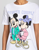 T-shirt - Stampa Disney - bianco