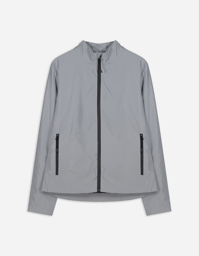 Kurtka outdoor - odblask - szary