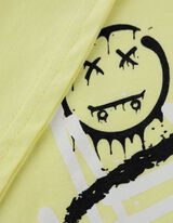 Majica kratek rokav - Sprednja tisk - svetlo rumena