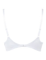 Super Push-Up modrček - Učinek push-up - belo