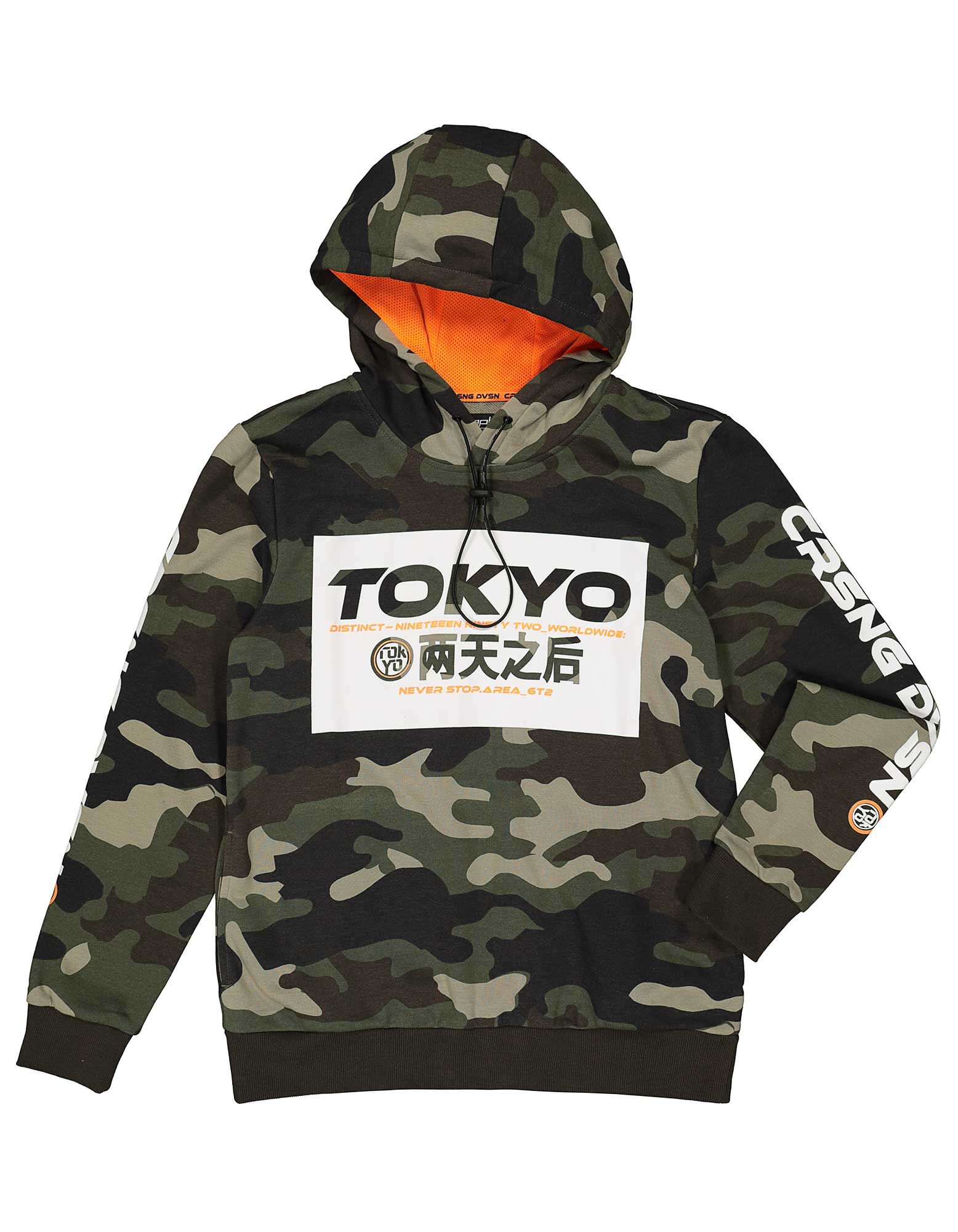Herren Sweatshirt mit Tunnelzug an der Kapuze Takko Fashion Herren Sweatshirt mit Tunnelzug an der Kapuze Takko Fashion