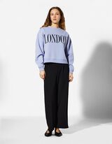 Sweatshirt - Sweat - Hellblau