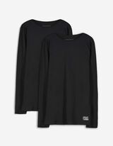 Longsleeve - set van 2 - zwart