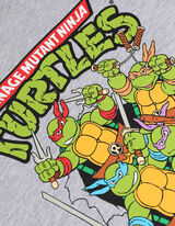 Tricou - Țestoasele Ninja - Gri deschis