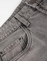 Jeans - Straight Fit - Gri