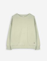 Sweatshirt - einfarbig - hellgrün