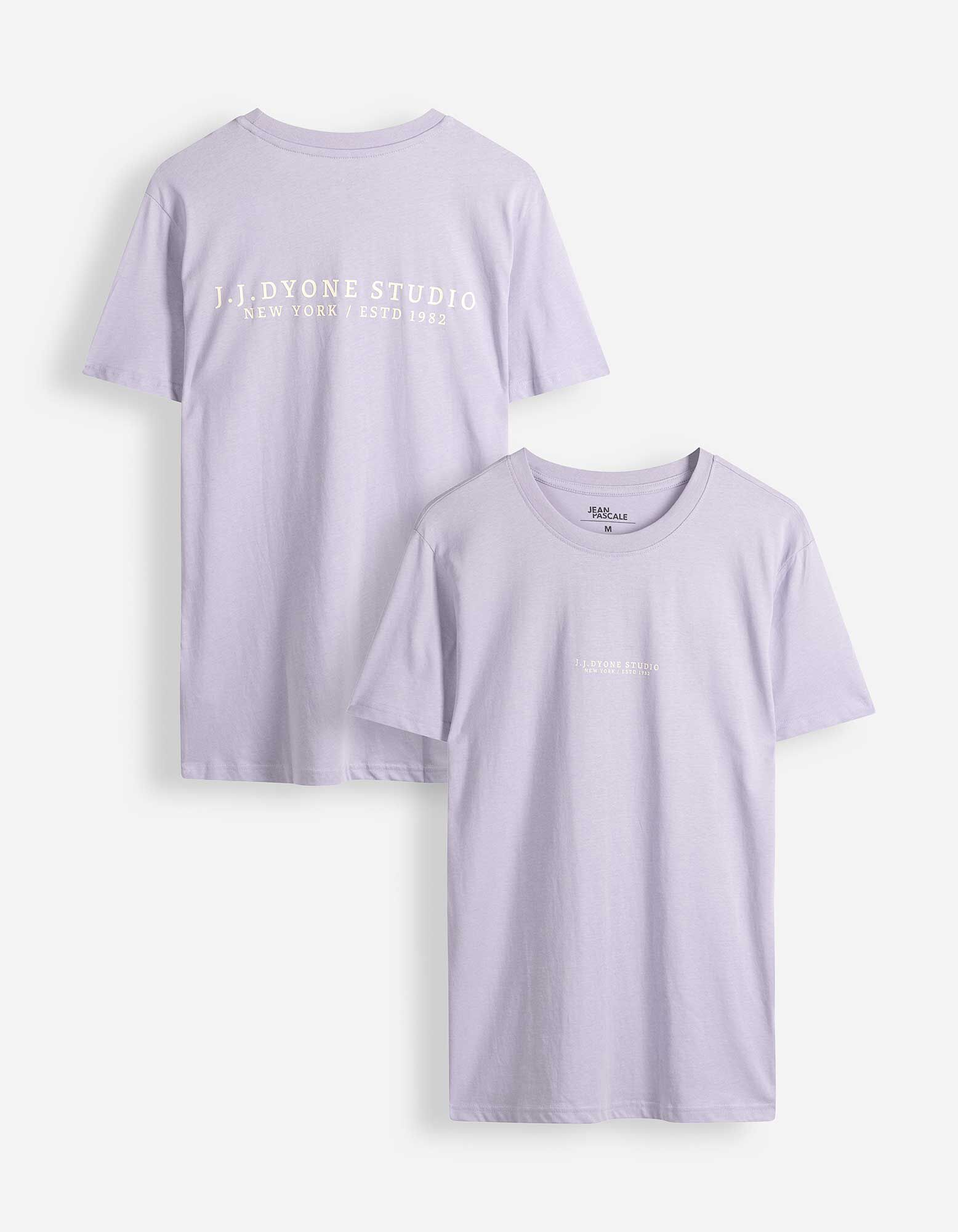 T-Shirt - einfarbig - Rosa