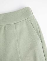 Hlače - Plisiranje - turkizna