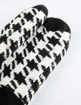 Házi zokni - Polár - fekete