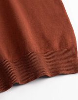 Pullover - Kurze &Auml;rmel - dunkelrot