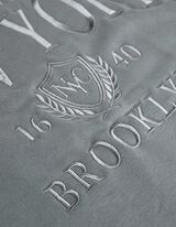 bluza - hafty - szary