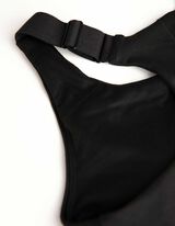 Sutien bralette - Material cu uscare rapidă - Negru