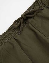 Hlače vojničkog stila - mje&scaron;avina pamuka - zelena