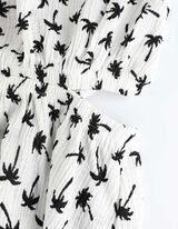 Haljina - Izrezi - bela