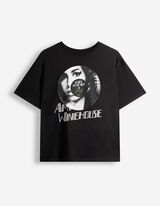 T-Shirt - Amy Winehouse - Schwarz