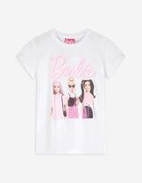 Tričko - Barbie - biely