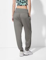 Sportske hlače - Mje&scaron;avina viskoze - tamno zelena