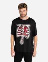 Horrorshirt - 3D-effect - zwart