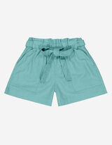 Pantaloncini - Tencel - blu