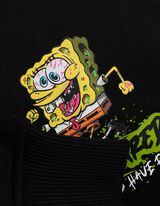Hoodie - SpongeBob - schwarz