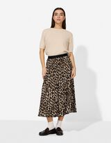 Sijonas - Plissee - baltas