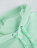 Ruha - Zsinóros kapucni - zöld