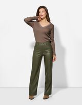 Longsleeve - Met kant - lichtbruin