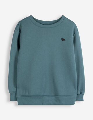 Sweatshirt - Oversized Fit - blau