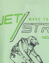 T-Shirt - Frontprint - hellgrün