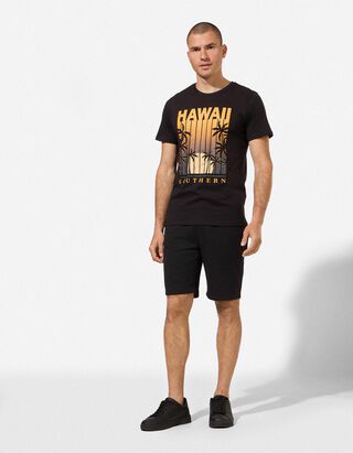 Shorts - Regular Fit - schwarz