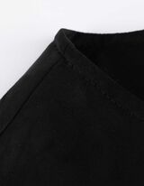 sukienka - jednokolorowy - czarny