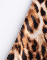 Rok - Luipaardprint - wit