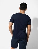 Tricou - Decolteu T-shirt - Albastru inchis