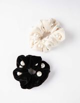 Accesorii păr - Pachet de 2 - Negru