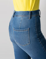 Teksaretuusid - Skinny Fit - sinine