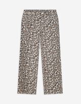 Hose - Leopardenmuster - beige