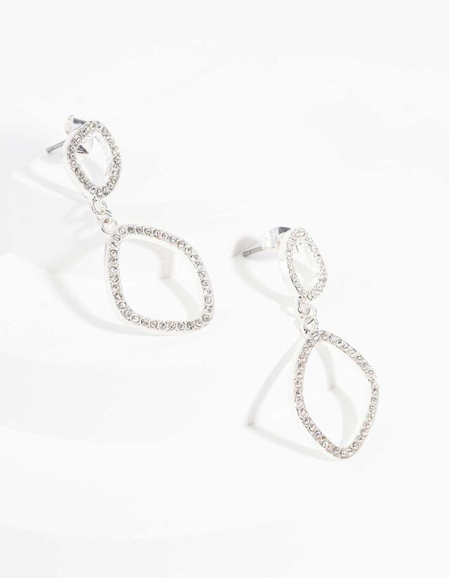 Orecchini - Pietre decorative - argento
