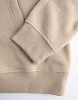 Hoodie - Katoenmix - beige