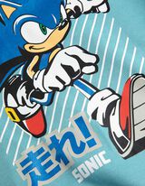 Kapucnis felső - Sonic - vilagoskek