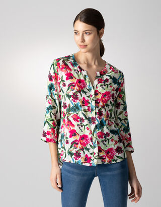 Blouse - Viscose - Vert clair