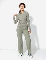 Polokošile - Žebrová struktura - sv. zelena