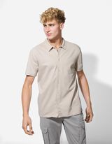 Chemise - Coton - Gris clair