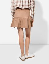 Gonna - Imitazione di camoscio - marrone