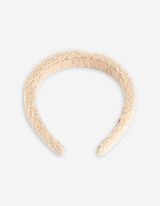 Haarschmuck - beige