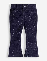 Cordhose - Sterne - Dunkelblau
