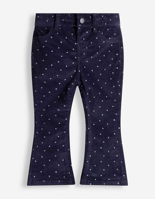 Cordhose - Sterne - Dunkelblau