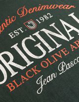 Tričko - Předn&iacute; tisk - tmave zelena