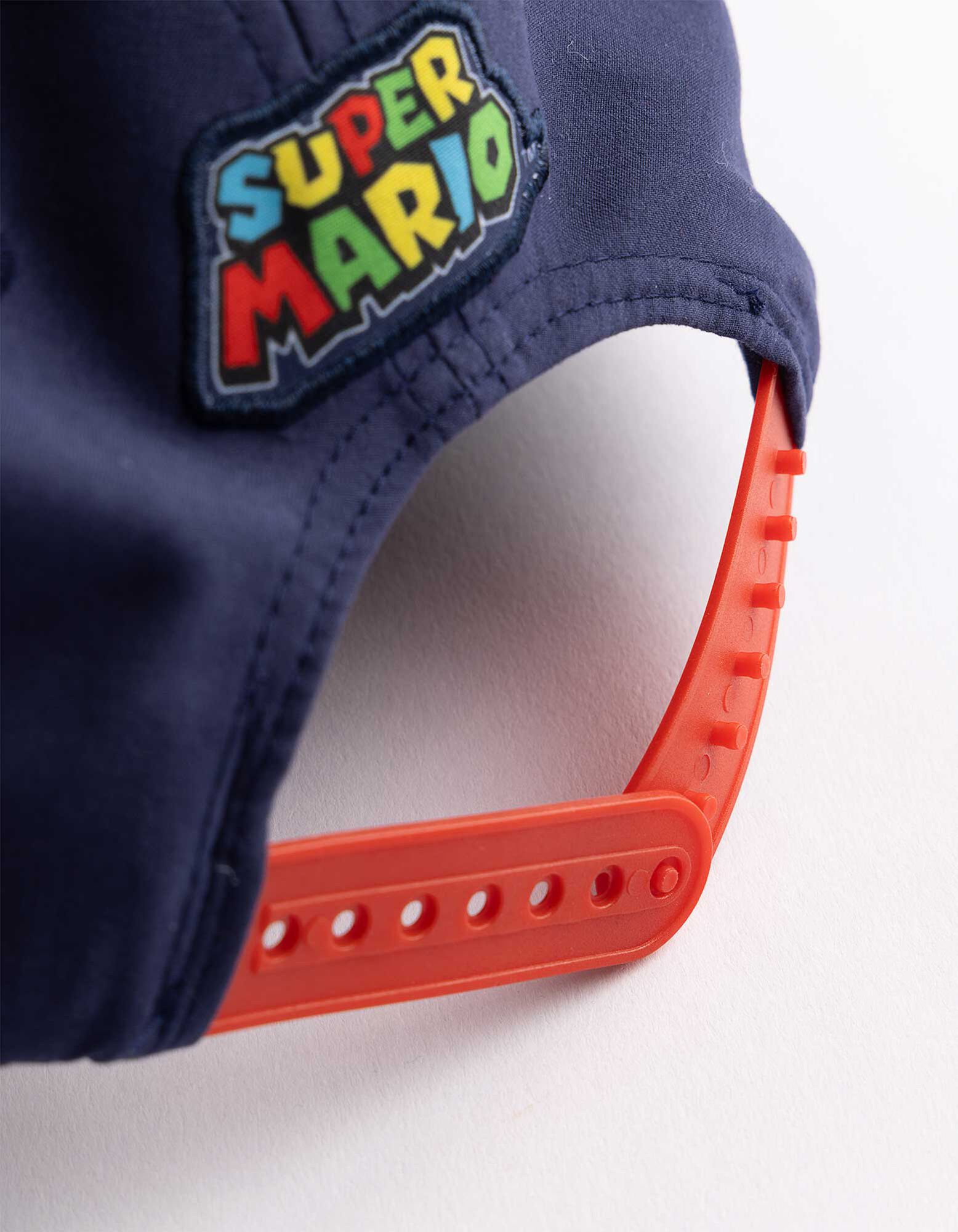 Casquette - Super Mario - Bleu fonc&eacute;